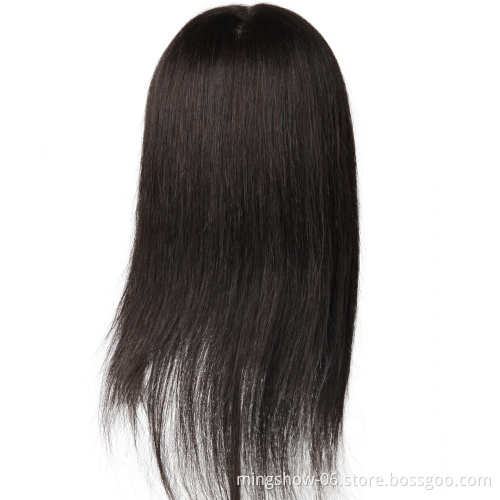 100% human hair hairdressing mannequin training head in human hair wigs